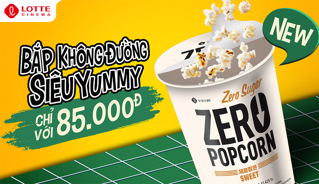 ZERO POPCORN – BẮP RANG KHÔNG ĐƯỜNG