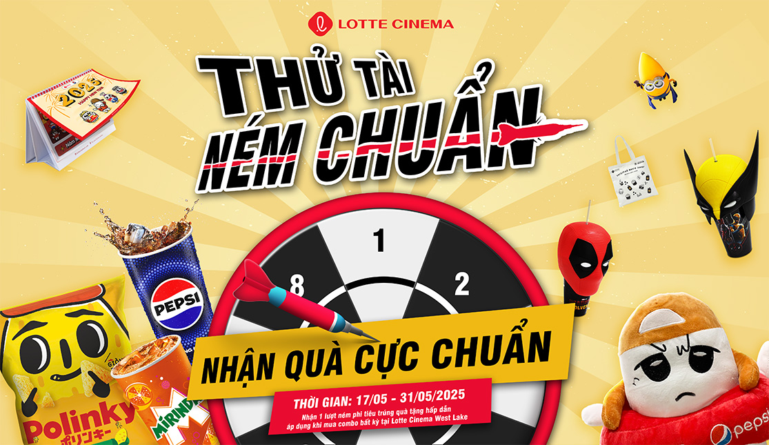 THỬ TÀI NÉM CHUẨN – NHẬN QUÀ CỰC CHUẨN 