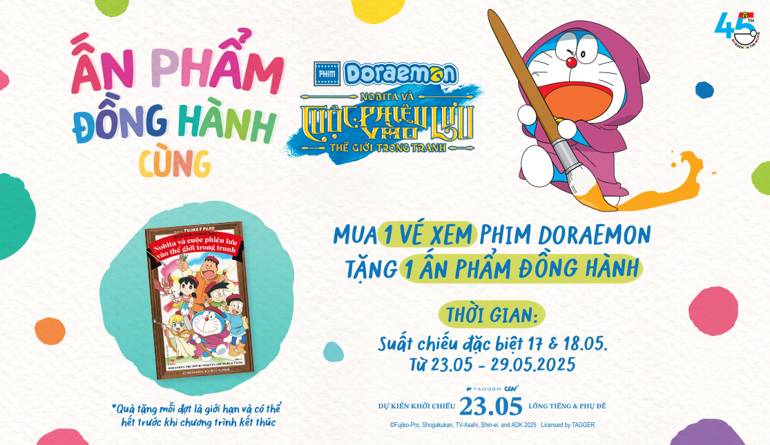 XEM DORAEMON – NHẬN ẤN PHẨM ĐẶC BIỆT